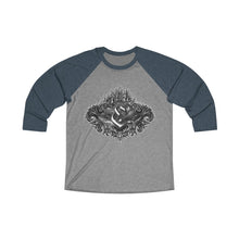 Load image into Gallery viewer, Silver Centuryrain - Unisex Tri-Blend 3/4 Raglan Tee