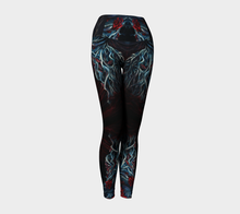 Load image into Gallery viewer, Kaunis Blood and Roots  - Yoga Leggings v3