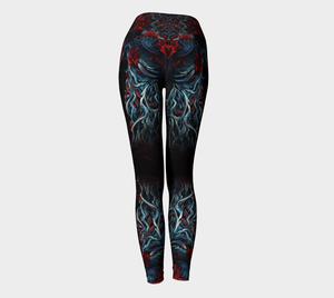 Kaunis Blood and Roots  - Yoga Leggings v3