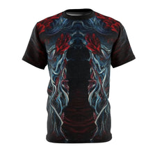 Load image into Gallery viewer, Kaunis Blood and Roots - Unisex AOP Tee