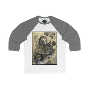 Dr. Saturnine's Seraphim - Unisex 3/4 Sleeve Baseball Tee