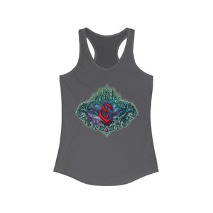 Blue Centuryrain - Women's Racerback Tank