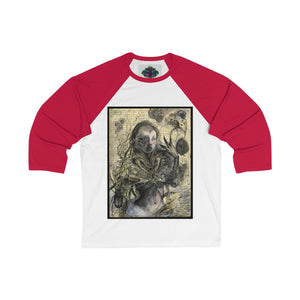 Dr. Saturnine's Seraphim - Unisex 3/4 Sleeve Baseball Tee