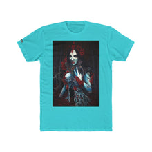 Load image into Gallery viewer, Kaunis Ansa Sininen (Censored) - Men&#39;s Cotton Crew Tee