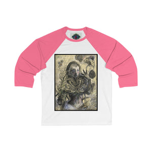 Dr. Saturnine's Seraphim - Unisex 3/4 Sleeve Baseball Tee