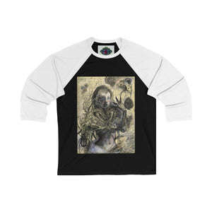 Dr. Saturnine's Seraphim - Unisex 3/4 Sleeve Baseball Tee