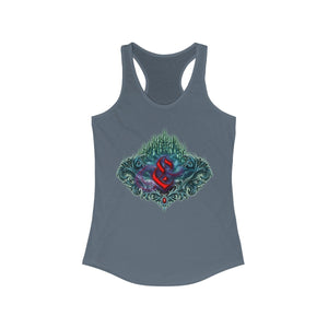 Blue Centuryrain - Women's Racerback Tank